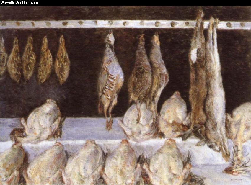 Gustave Caillebotte Still life Chicken